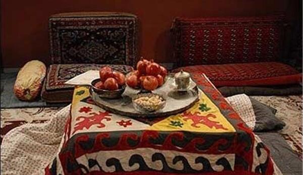 عکس نوشته یلدا بدون پدربزرگ