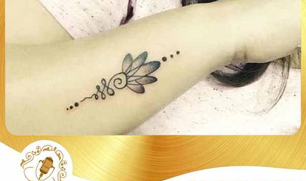عکس تاتو روی دست بی نهایت
