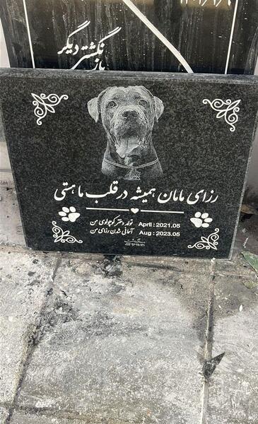 عکس سنگ قبر فانتزی