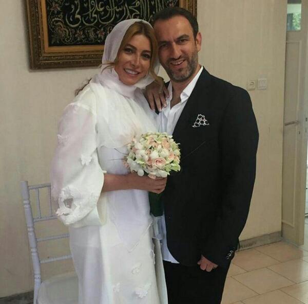 عکس عروسی فریبا نادری