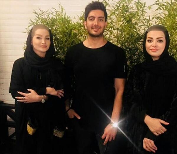 عکس خواهر فرزاد فرزین