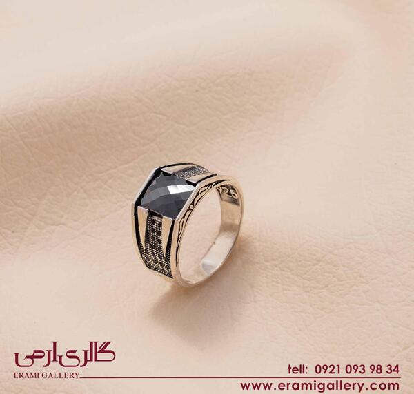 عکس حلقه ازدواج نقره مردانه