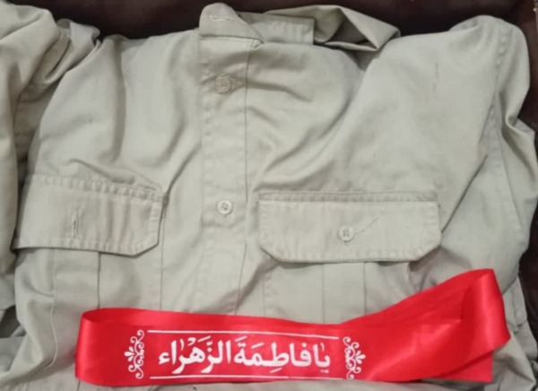 عکس حاج قاسم لباس خاکی