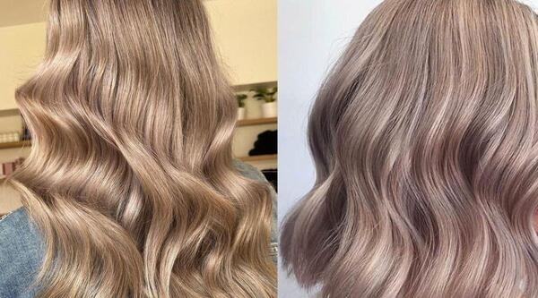 عکس رنگ مو بدون دکلره