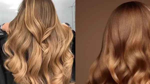 عکس رنگ مو بدون دکلره