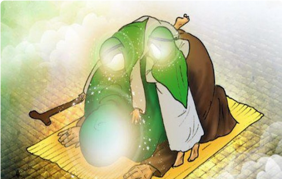 عکس ایده نقاشی برای عید مبعث