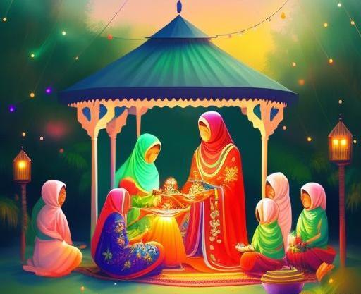 عکس ایده نقاشی برای عید مبعث