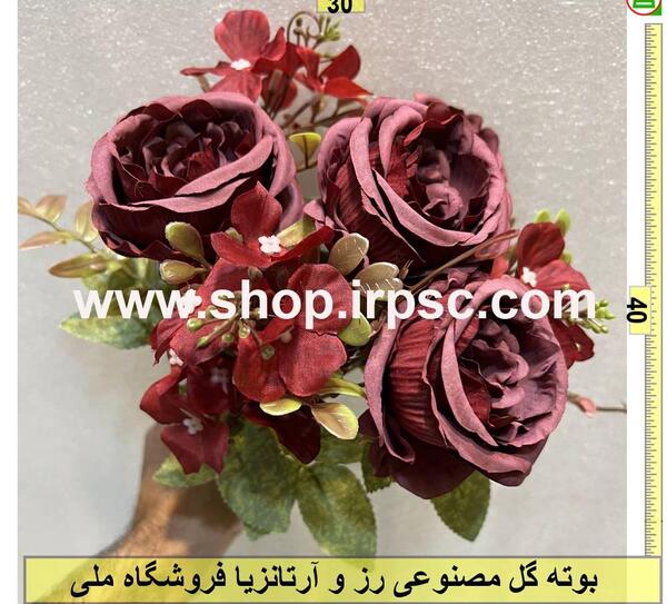 عکس گل رز پلاستیکی