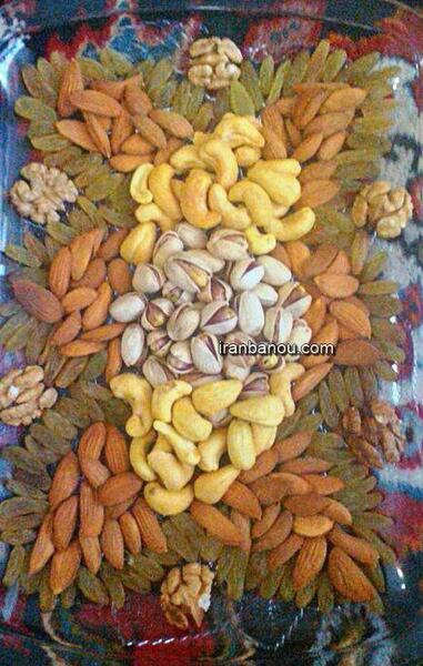 عکس آجیل عید