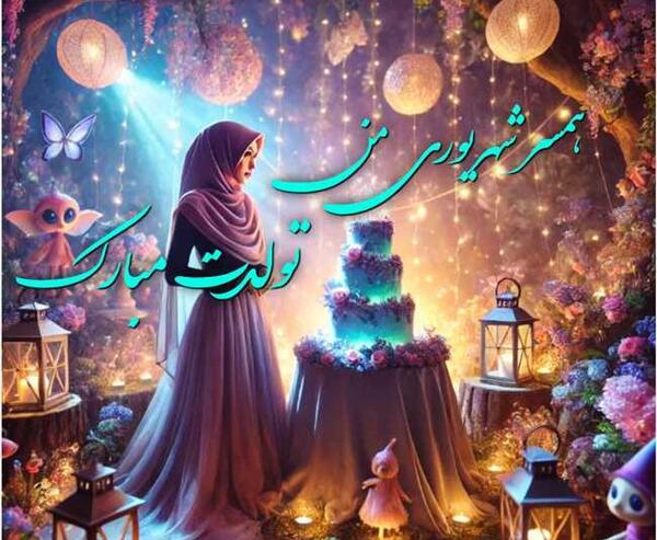 عکس تولد همسر شهریوری