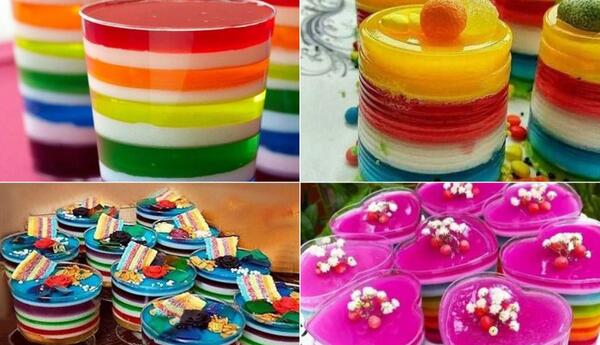 عکس مدل ژله برای شب یلدا