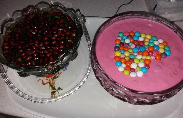 عکس مدل ژله برای شب یلدا