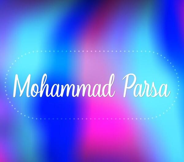 عکس نوشته اسم محمد پارسا