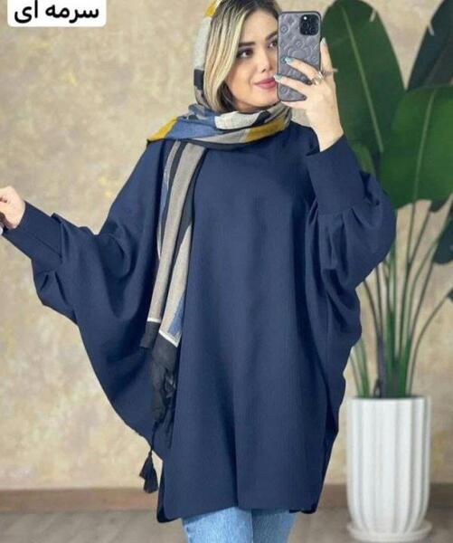 عکس مانتو پانچ بلند