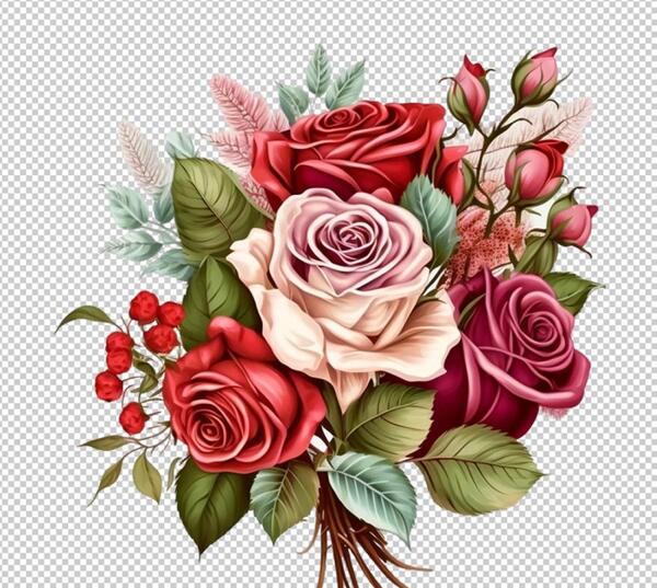 عکس گل رز برای پس زمینه