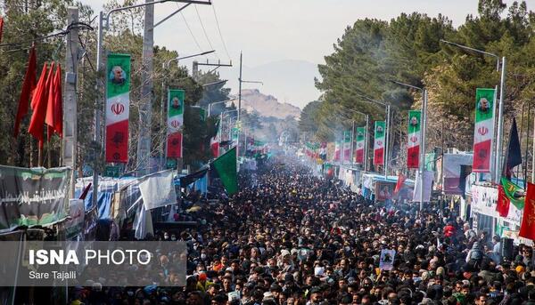 عکس از صحنه شهادت حاج قاسم سلیمانی