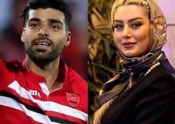 عکس مهدی طارمی و سحر قریشی در تخت خواب
