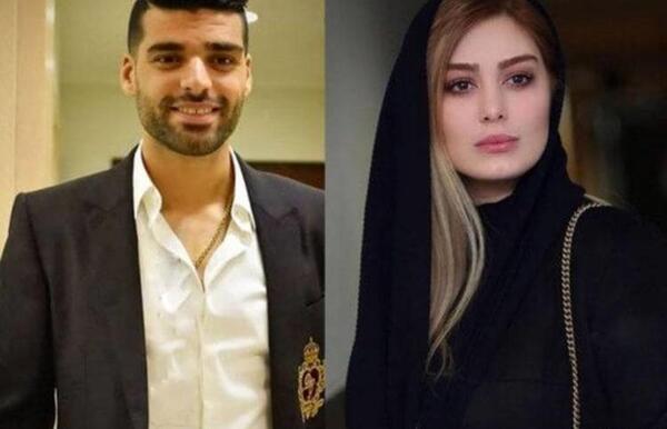 عکس مهدی طارمی و سحر قریشی در تخت خواب