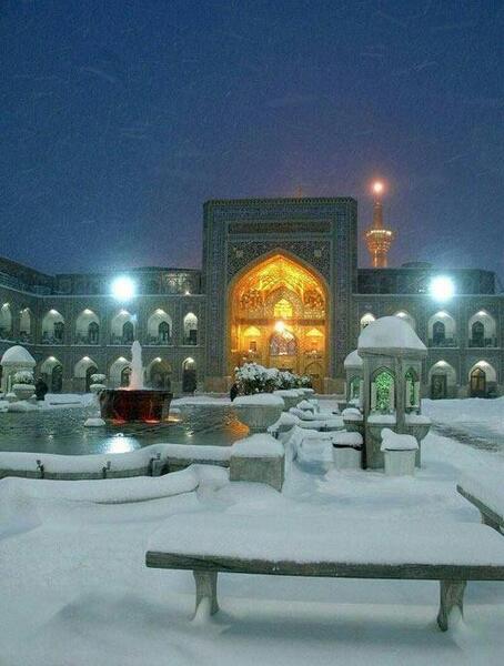 عکس حرم امام رضا کوچک