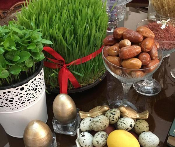 عکس ظرف سبزه