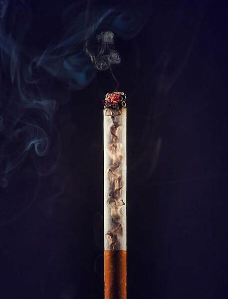 عکس سیگار نخی