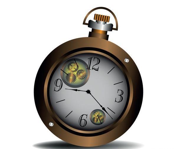 عکس ساعت با ثانیه