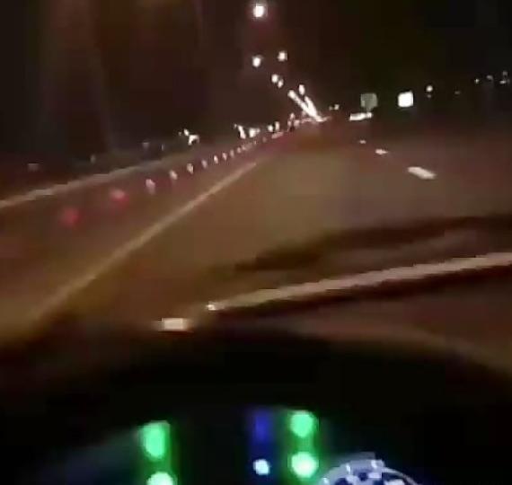 عکس فیک جاده شب