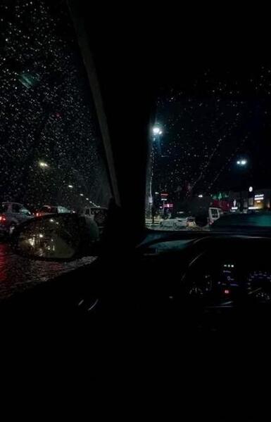 عکس فیک جاده شب
