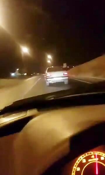 عکس فیک جاده شب