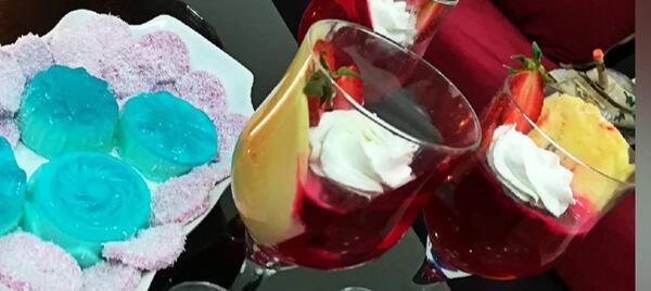 عکس ایده ژله داخل جام
