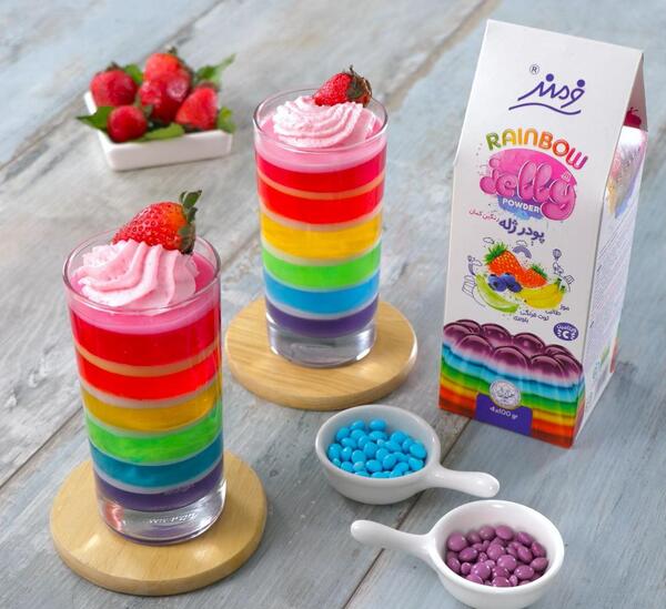 عکس ایده ژله داخل جام