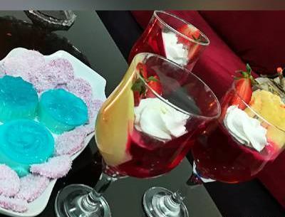 عکس ایده ژله داخل جام