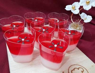 عکس ایده ژله داخل جام
