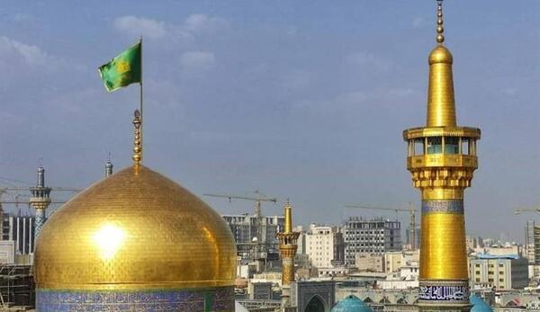 عکس حرم امام رضا در ماه رمضان