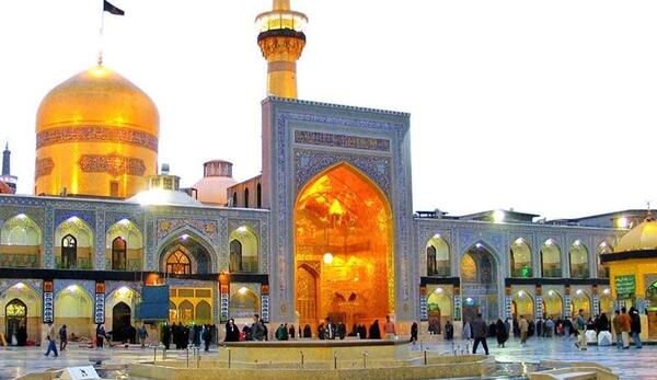 عکس حرم امام رضا در ماه رمضان