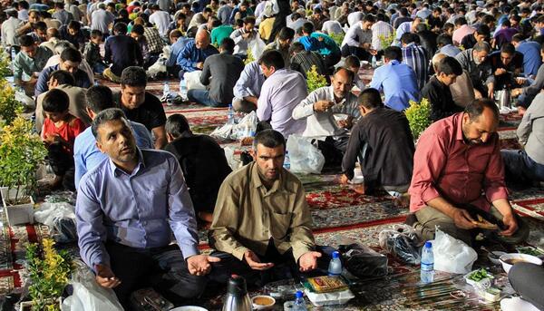 عکس حرم امام رضا در ماه رمضان
