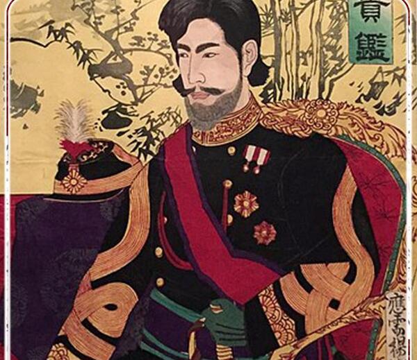 عکسی از امپراتور ژاپن