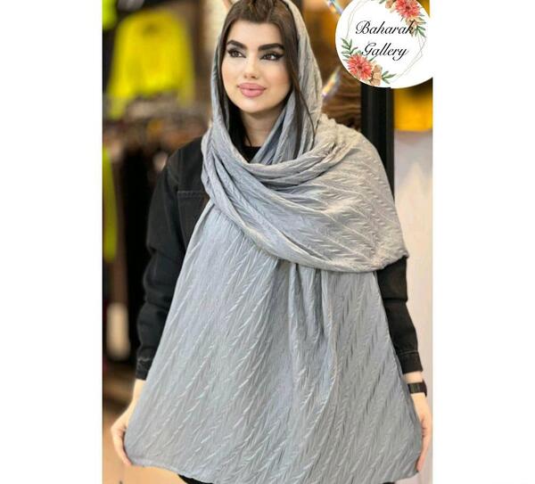 عکس شال طوسی رنگ