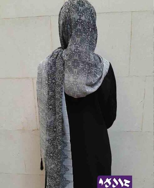 عکس شال طوسی رنگ