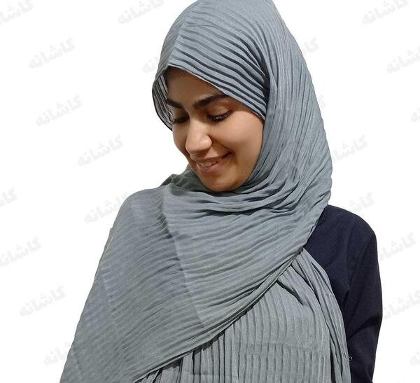 عکس شال طوسی رنگ