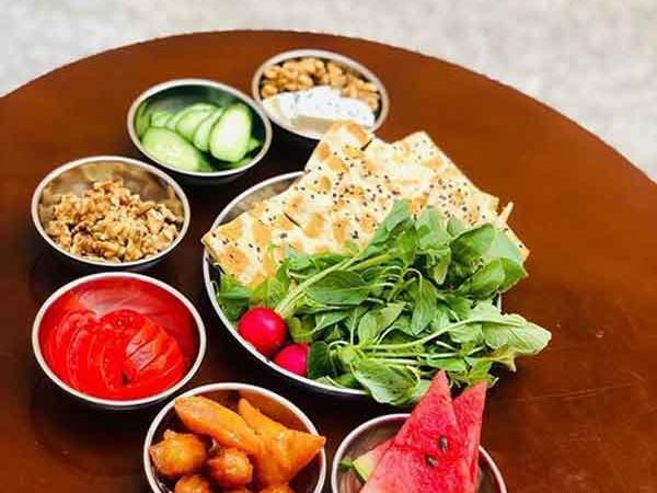 عکس سفره افطار قشنگ