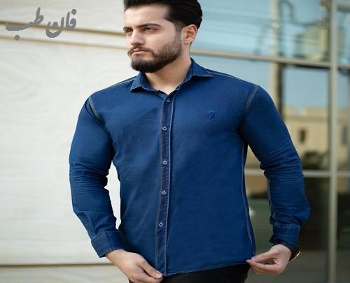 عکس پیراهن آبی