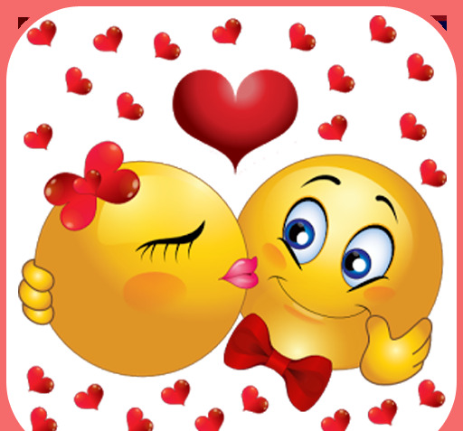 عکس استیکر شاد