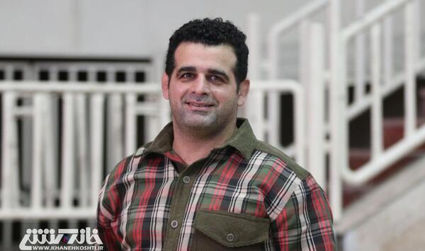 عکس قاسم رضایی کشتی گیر