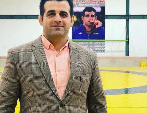 عکس قاسم رضایی کشتی گیر