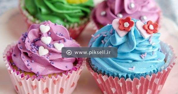 عکس کاپ کیک های زیبا و خوشمزه
