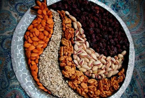 عکس ایده آجیل یلدا