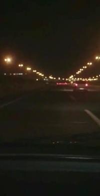 عکس جاده شمال تو ماشین شب