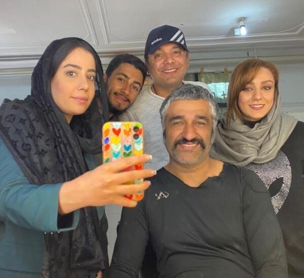 عکس ژاله صامتی در سریال زیر خاکی