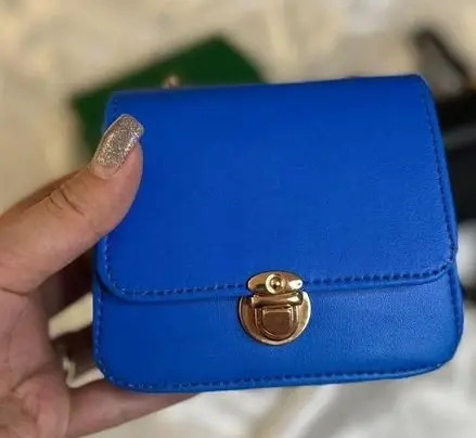 عکس کیف مجلسی آبی